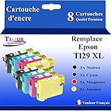 Compatible avec l'imprimante Epson Stylus Office B42WD, BX305F, BX305FW, BX305FW Plus, BX320FW, BX525WD, BX535WD, BX620FWD, BX625FWD, BX625FWD Pro Edition, BX630FW, BX635FWD, BX925FWD, BX935FWD, SX230, SX235W, SX420W, SX425W, SX430W, SX435W, SX438W, SX440W, SX445W, SX525WD, SX535WD, SX620FW, WorkForce WF-3010DW, WF-3030DTWF, WF-3040DTWF, WF-3520DWF, WF-7015, WF-7515, WF-7525
