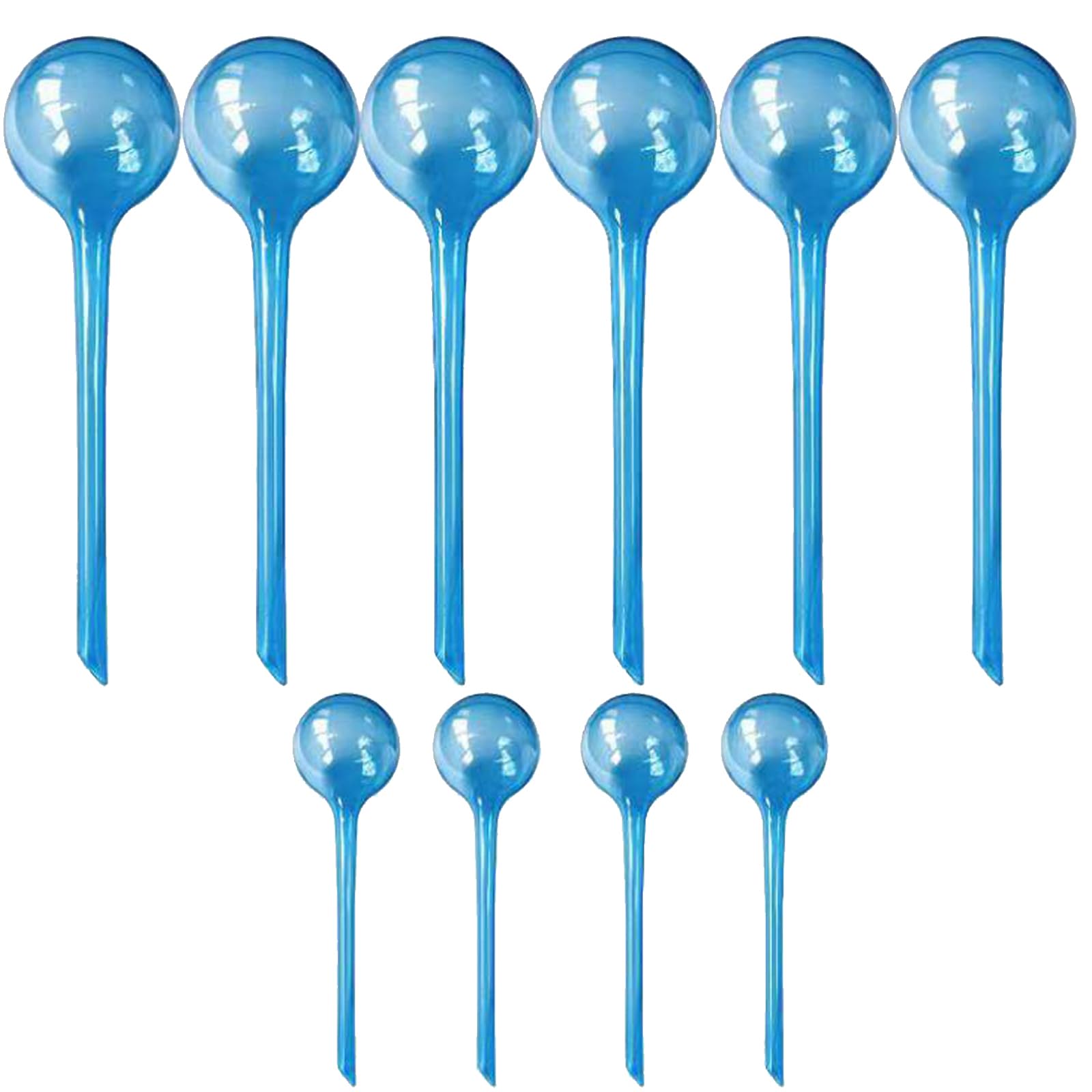 Globes d'arrosage automatique pour plantes d'intérieur et d'extérieur - Lot de 10