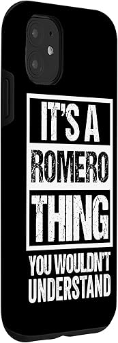Miniatura 9 de iPhone 14 Pro It's A Romero Thing You Wouldn't Understand  Family Name Case