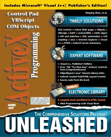 Activex Programming Unleashed: Chen, Weiying: 9781575211541: Amazon.com ...