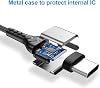 Cable cargador USB C Durcord 2 paquetes 10 pies - carga rápida 100W para Android/teléfono/tableta, tipo C a tipo C compatible con iPhone 17/16/15 Pro Plus Max Silver 7