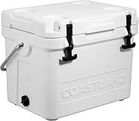Vista 19 de Coastland Bay Series Cooler Premium - Enfriador rotomoldeado aislado para uso diario, pequeño baúl de hielo para espacios reducidos