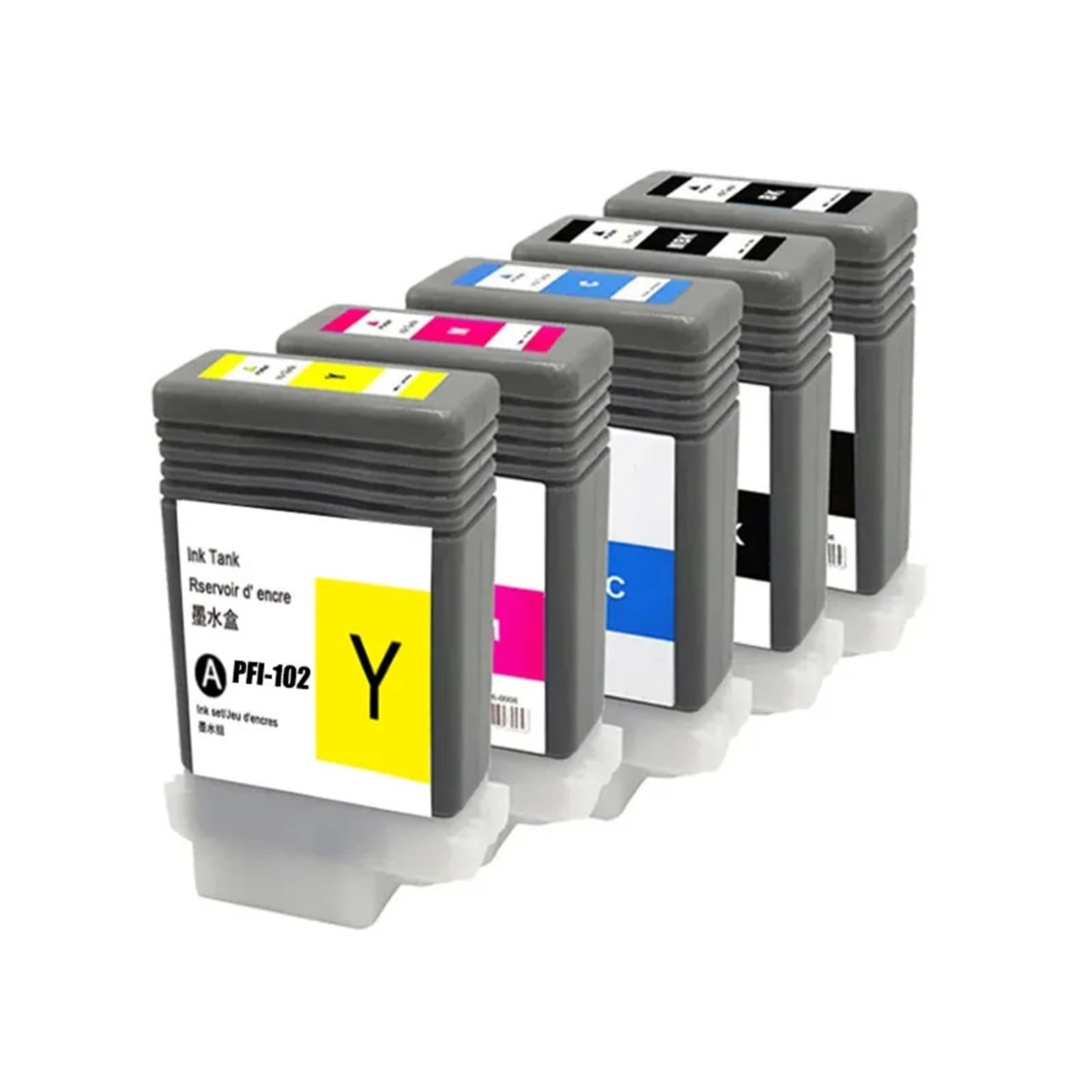 Cartuchos de Tinta PFI-102 compatibles con Canon IPF500 IPF510