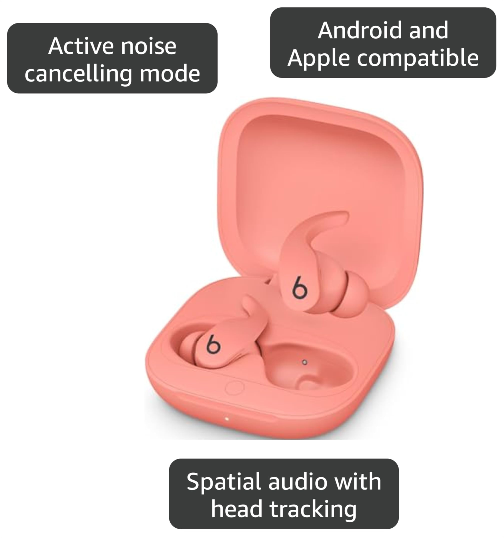 Beats fit pro ピンク Amazon.com: Beats Fit Pro True Wireless Noise Cancelling Earbuds