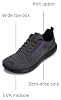 Zapatillas WHITIN para Hombre, de Corte Ancho, con Suela de Caída Cero y Suela de Goma S82 5