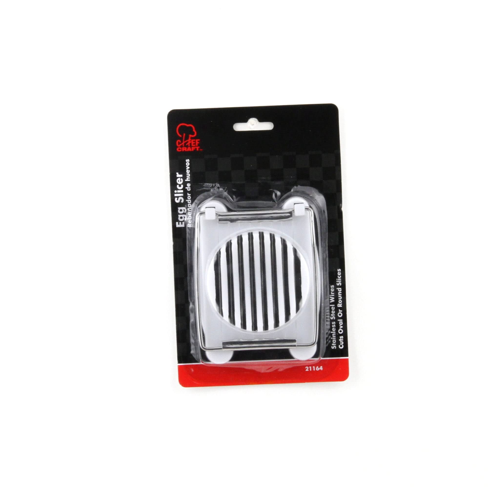 Chef Craft 21164 Select Eierschneider, Kunststoff, Weiß