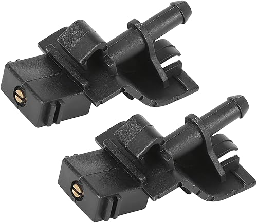 ACROPIX 85381-12300 - Boquilla para limpiaparabrisas delantero para Toyota Camry, paquete de 2, color negro