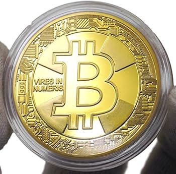 Amazon.co.jp: ビットコイン メッキ金貨 記念コイン Amazon.co.jp: ビットコイン メッキ金貨 記念コイン