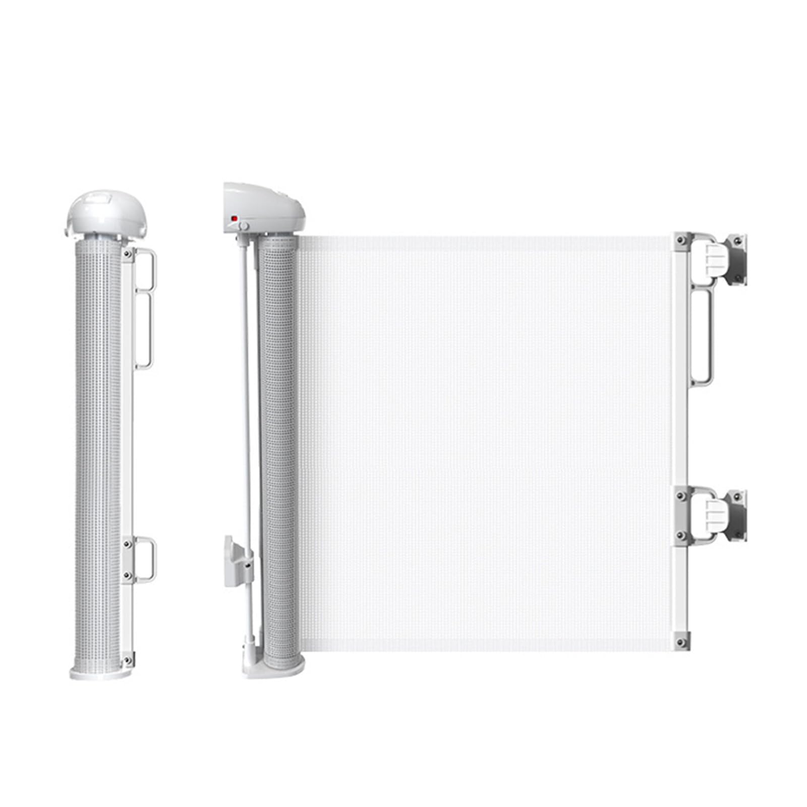 Escaliers réglables pour bébé, barrière de protection pour animaux de compagnie, maille rétractable, clôture, porte barrière d'escalier pour usage domestique, escaliers réglables pour bébé