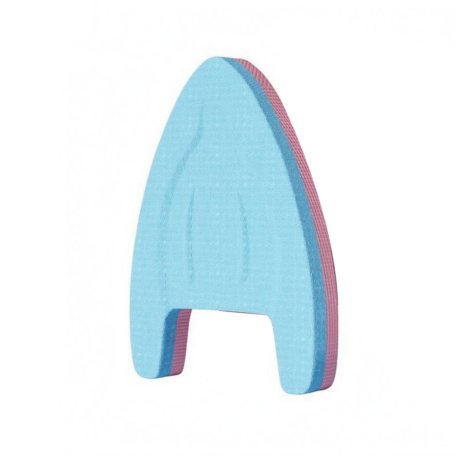 EVA Soft Kickboard Molded Swim Kickboard Buoyant Board Pink Blue A-Shape Board-image-48
