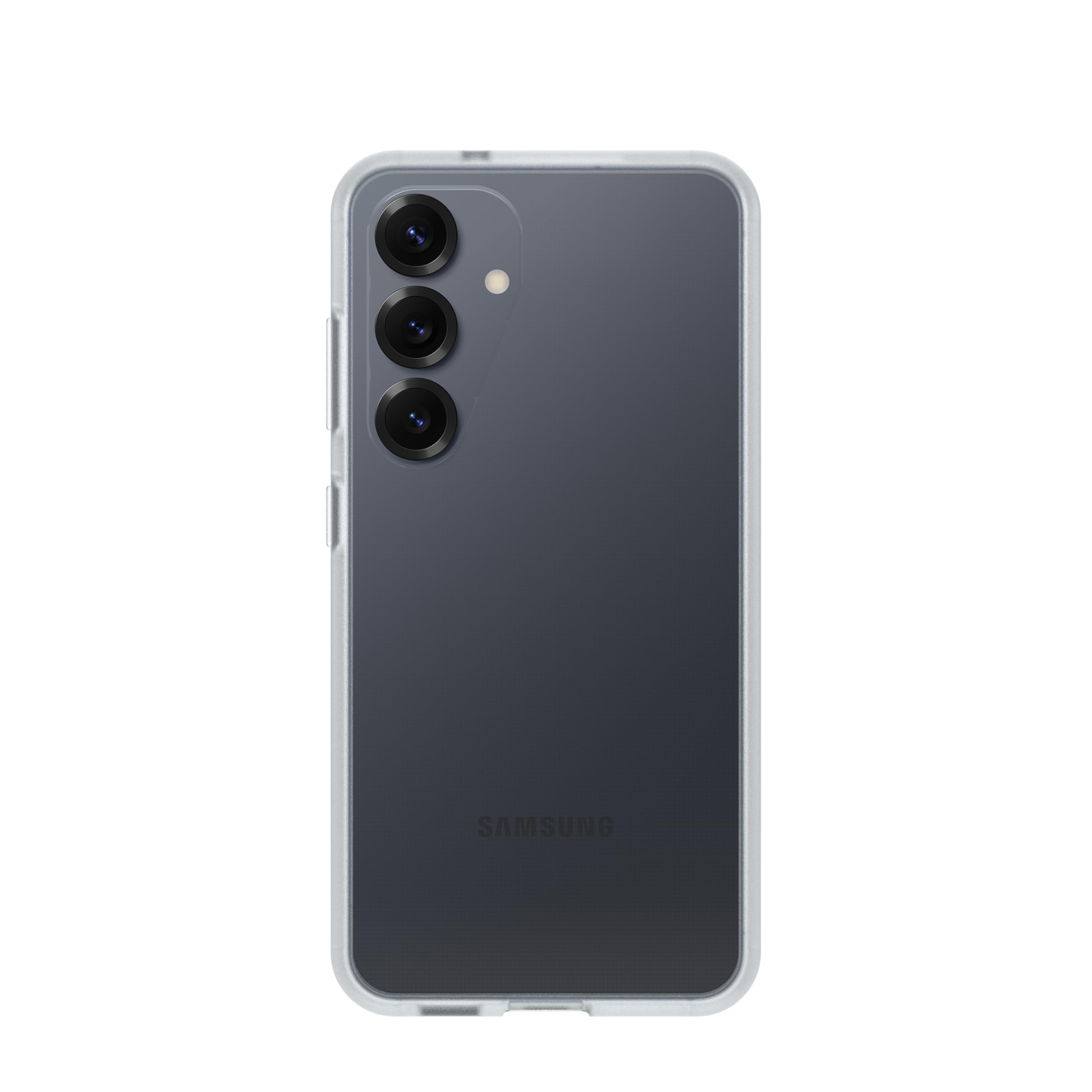 Cover per Samsung Galaxy S25 OtterBox React Series, resistente a shock e cadute fino, cover ultrasottile, testata a norme MIL-STD 810G, Trasparente