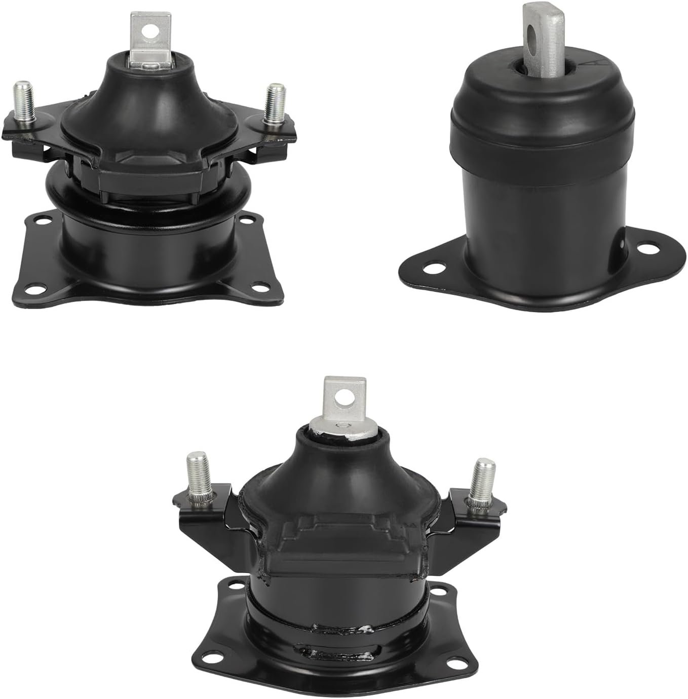 SCITOO Front Rear Engine Motor Mount Kit for Acura TSX 2.4L 2004-2008 for Honda Accord 2.4L 2003-2007 Replace OE A4526 A4517 A4516