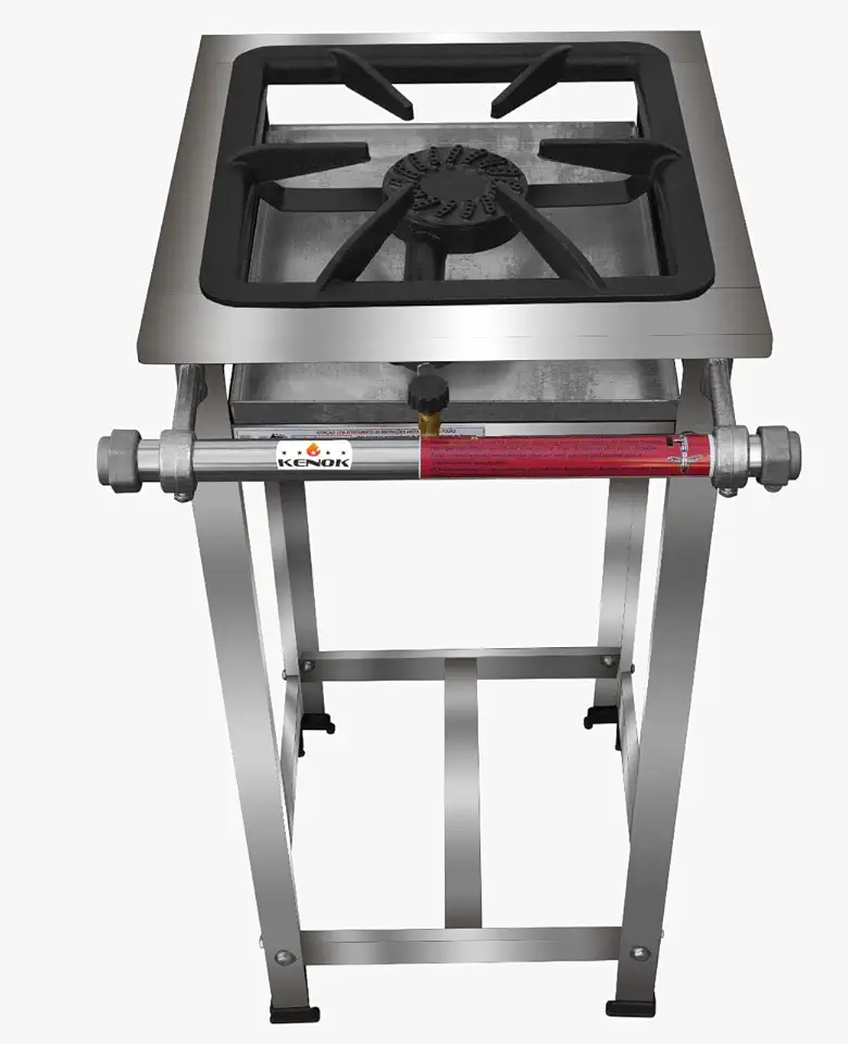 FOGÃO LINHA SERV - ALTA PRESSÃO - 1 BOCA SIMPES