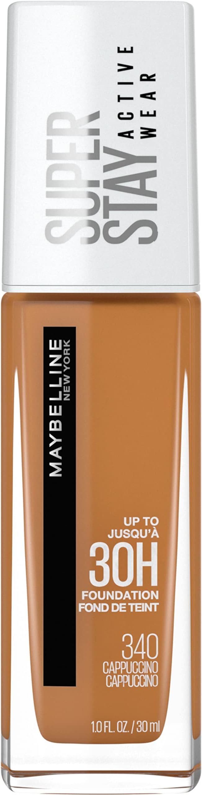 MAYBELLINE - Super Stay Full Coverage Liquid Foundation Cappuccino - 1 fl oz (30 ml)