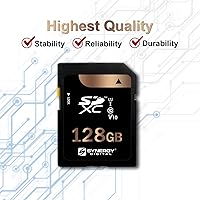 Vista 5 de Synergy - Tarjeta de memoria digital para videocámara, funciona con DJI Osmo Pocket Gimbal Videocámara, 128 GB Secure Digital (SDXC) Clase 10