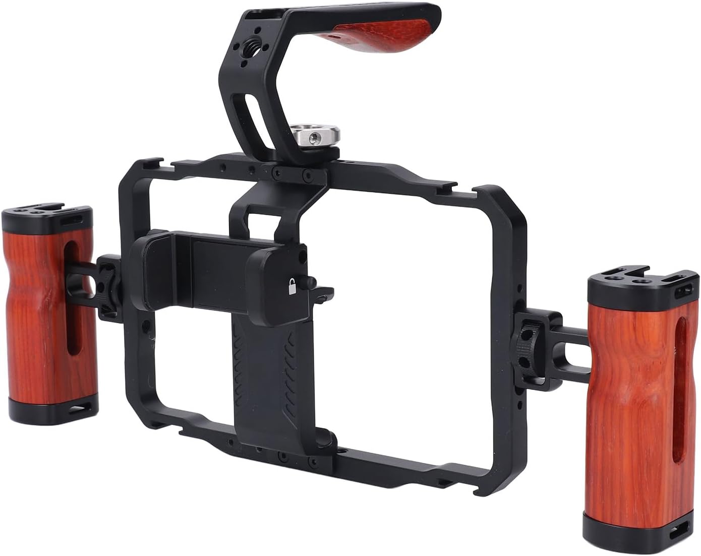 Telephone Stabilizer Platform, Video Team for Smartphones Multiple Interfaces for Vlogs Live Broadcast Videos