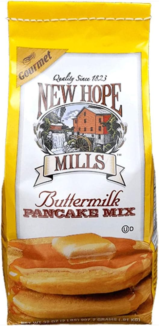 Buttermilk Pancake Mix, New Hope Mills, 2-Pounds (3)