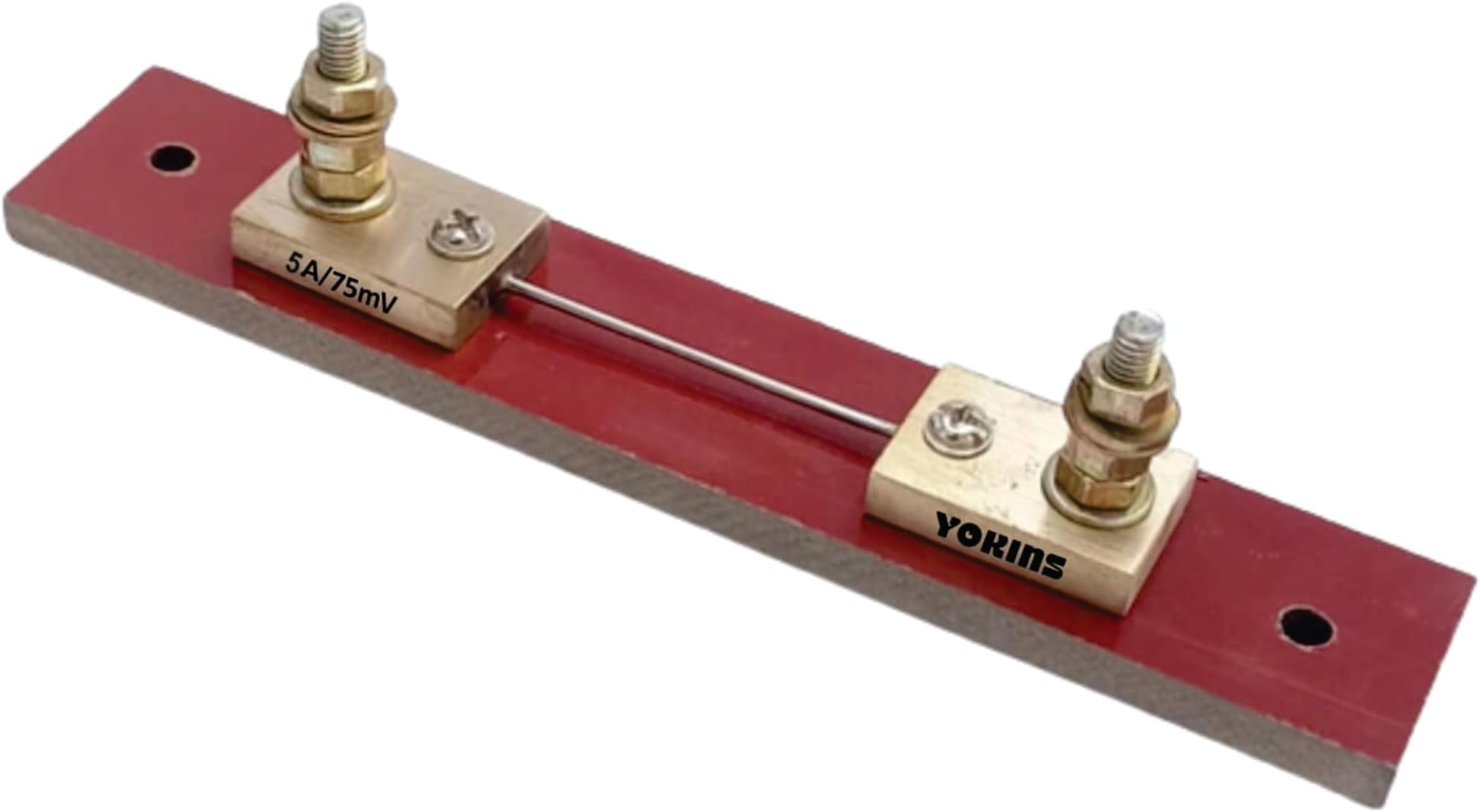 YOKINS, DC Shunt 5A/75mV as per IS1248 Current Meter Shunt Resistor Resistance for DC Ammeter Shunt