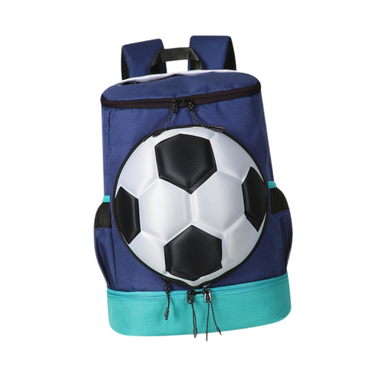 NIVAA Football Backpack Stylish with Shoe Compartment for Outdoor Shopping Hiking-image-4