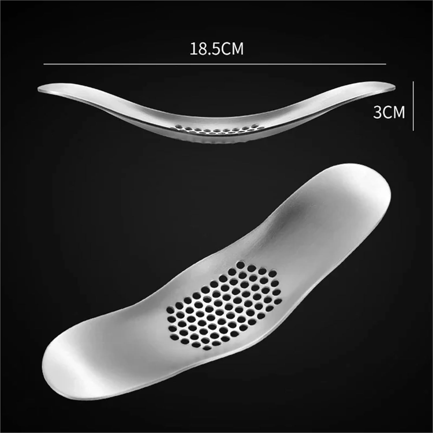 AStainless Steel Press Rocker Garlic Crusher Chopper Manual Ginger Cutter Slicer Vegetable Tools Kitchen Gadgets