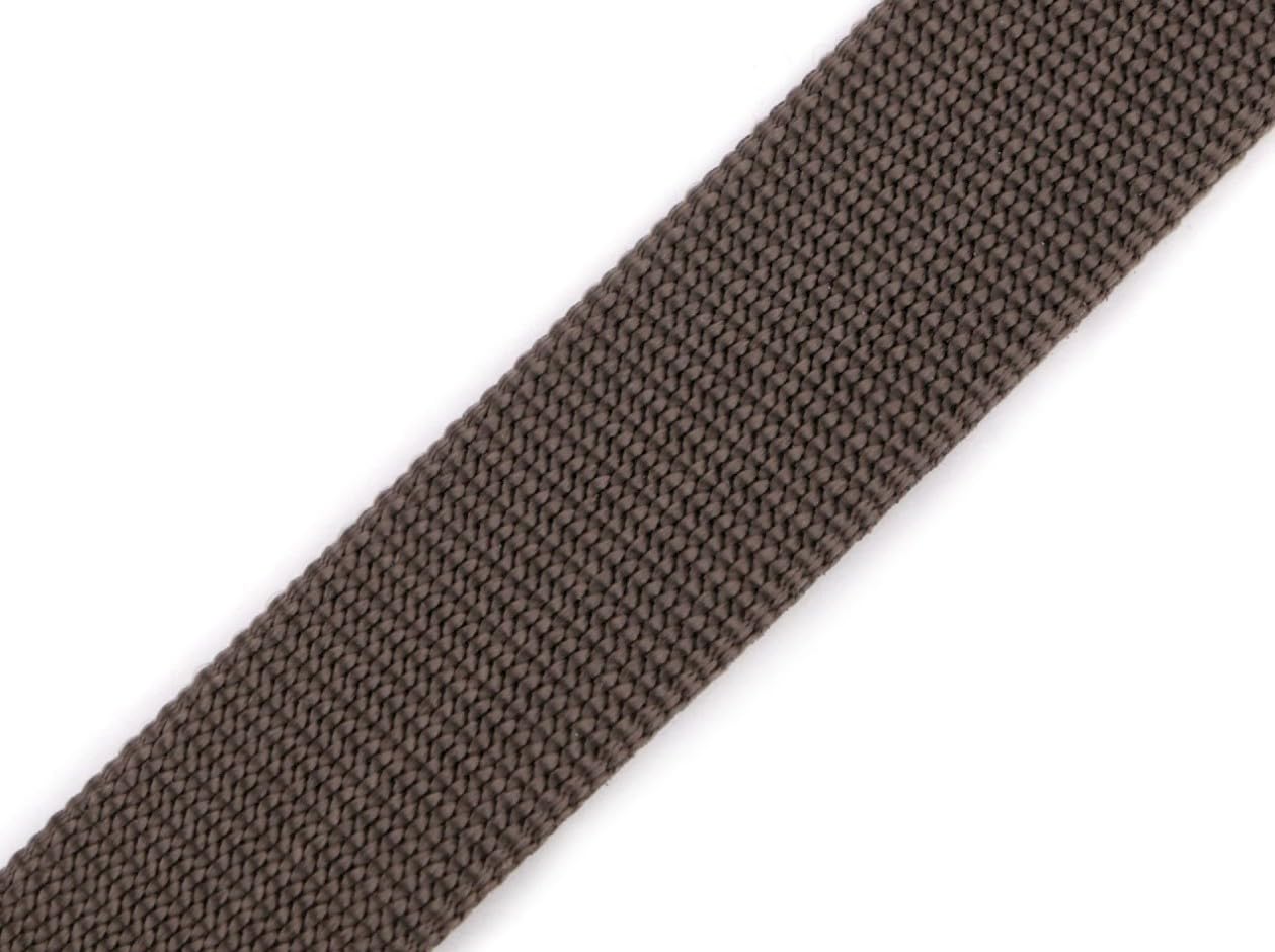 cyclingcolors 38mm Wide Polypropylene Webbing Strap 5m Rope for Backpacks, Furniture, Chairs, Haberdashery, Clothing, Dark Brown