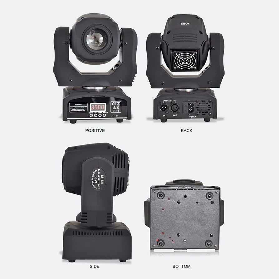 Amazon.co.jp: IGERCN LED ムービング ヘッド,ムービング ヘッド 60W