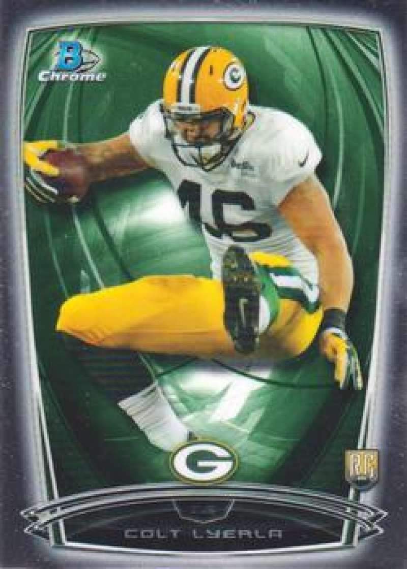 Amazon.com: 2014 Bowman Chrome #217 Colt Lyerla Packers NFL
