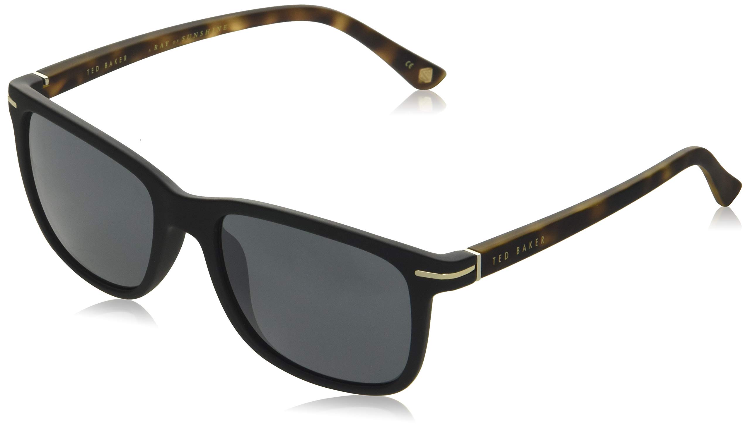 Ted Baker London Men's Lars Sunglasses,Black,54/18-145