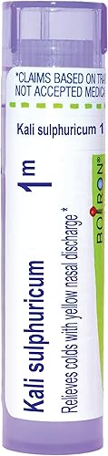 Boiron Kali Sulphuricum 1M para resfriados con secreción nasal - 80 pellets