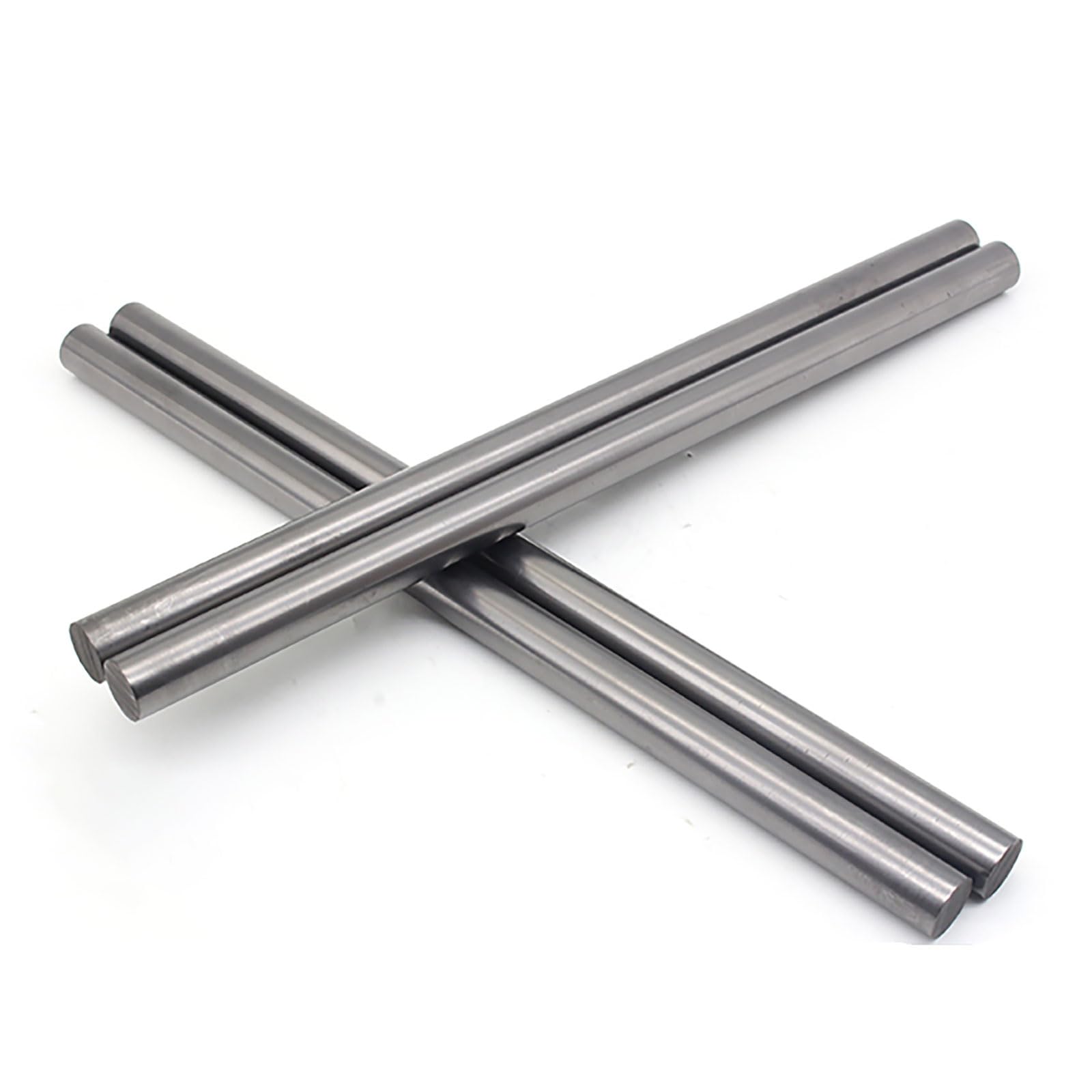 Ringglo 4 Pcs High Purity Graphite Rod Electrode Cylinder Carbon Graphite Rod Long200mm,Diam 4-12Mm For Industry Tools,4X200mm