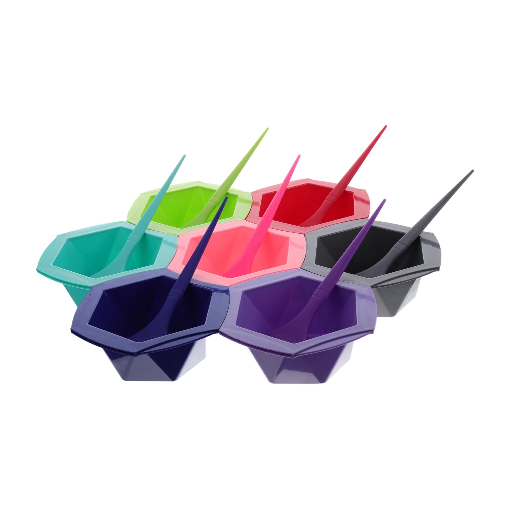 7 Ensembles Kit de Capillaire Bols et Pinceaux pour Coloration Outils pour Types