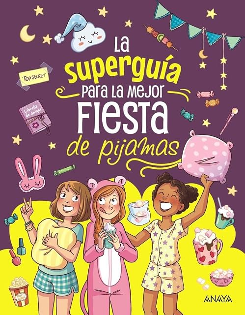 Portada de La superguía para la mejor fiesta de pijamas