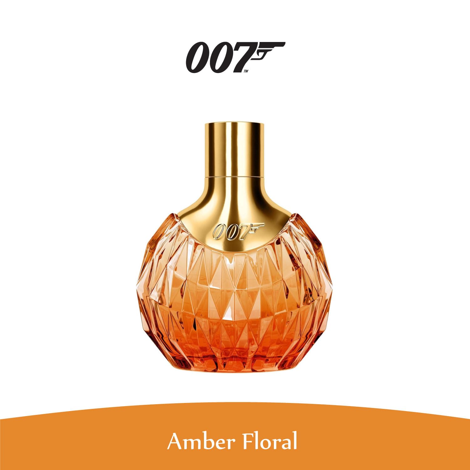 James Bond 007 Pour Femme Eau De Parfum, orientalisch-blumiger Damenduft, Glas-Flakon mit Zerstäuber, 50 ml