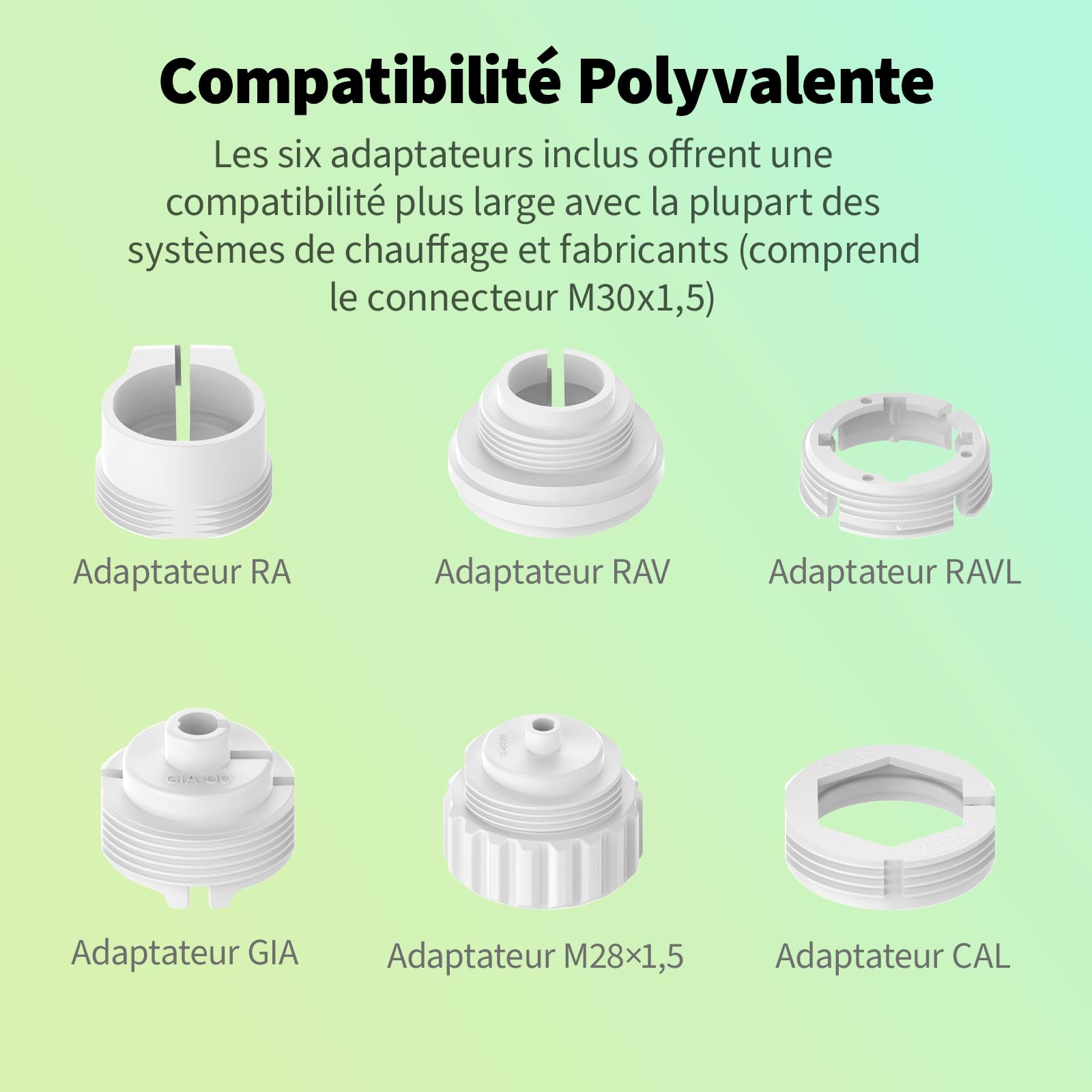 Aqara Zigbee/Thread Thermostat de Radiateur W600, Contrôle de Chauffage