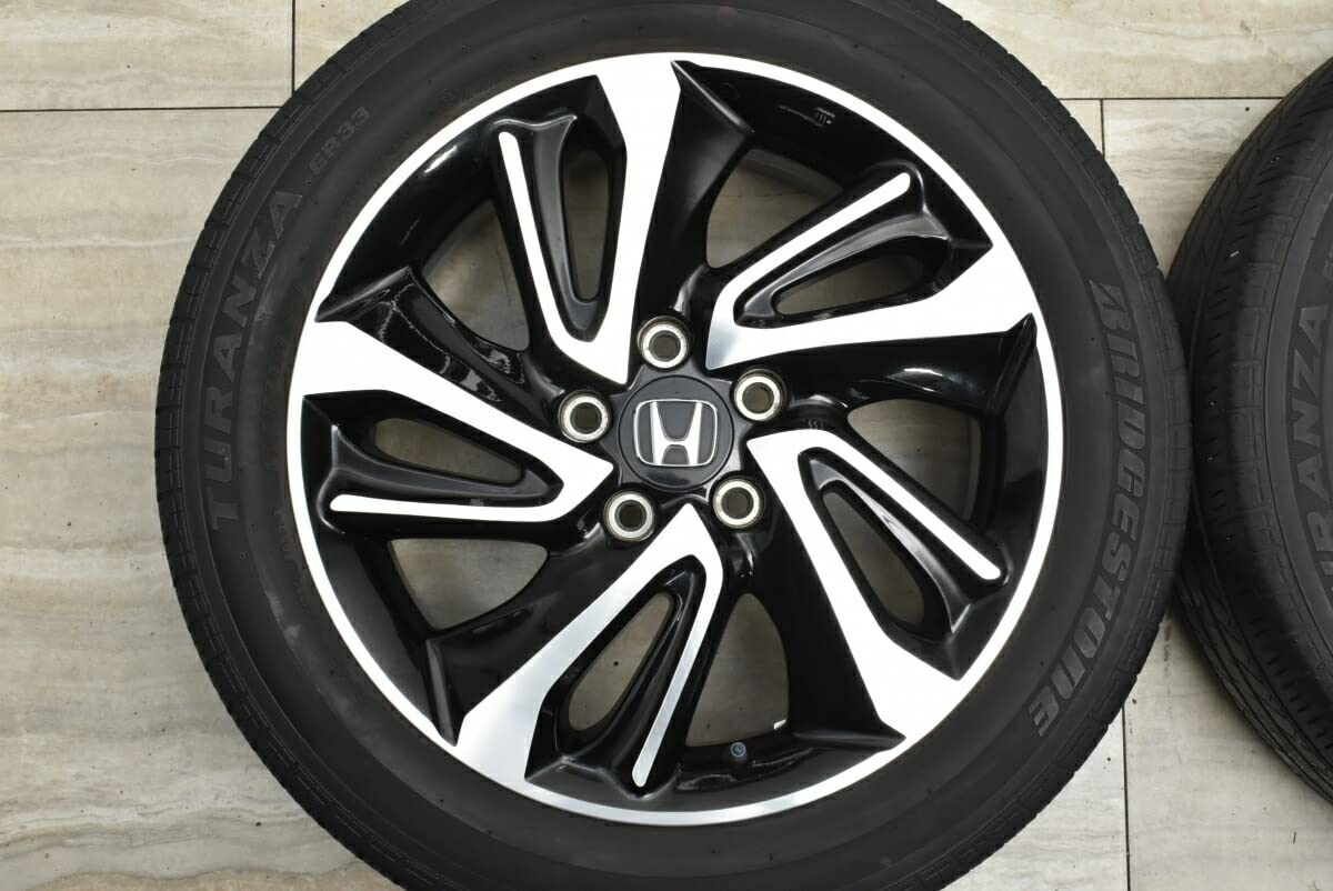 Amazon | 中古 タイヤホイール 4本 17インチ 6J +50 205/55R17 