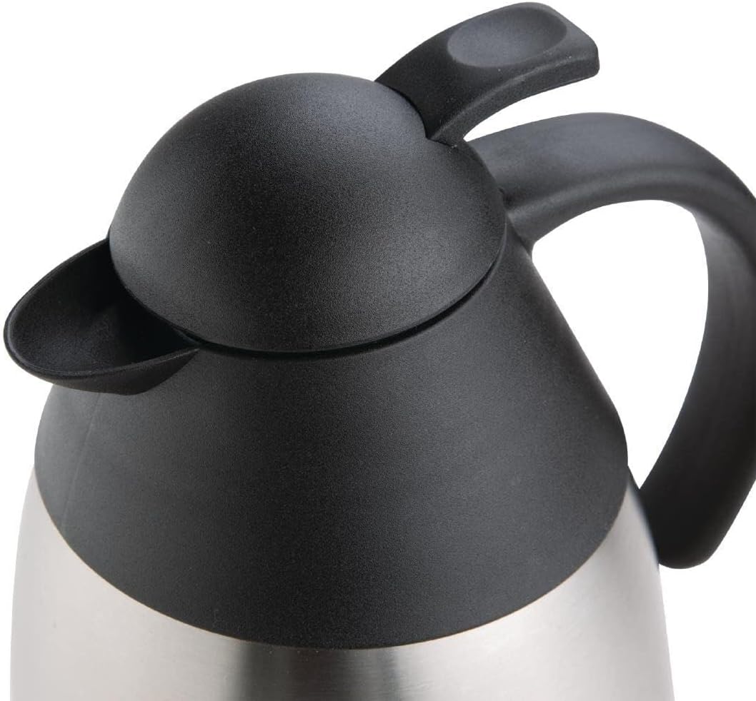 Olympia Vacuum Jug - Domed Lid 250X140mm 15 L Stainless Steel Pitcher