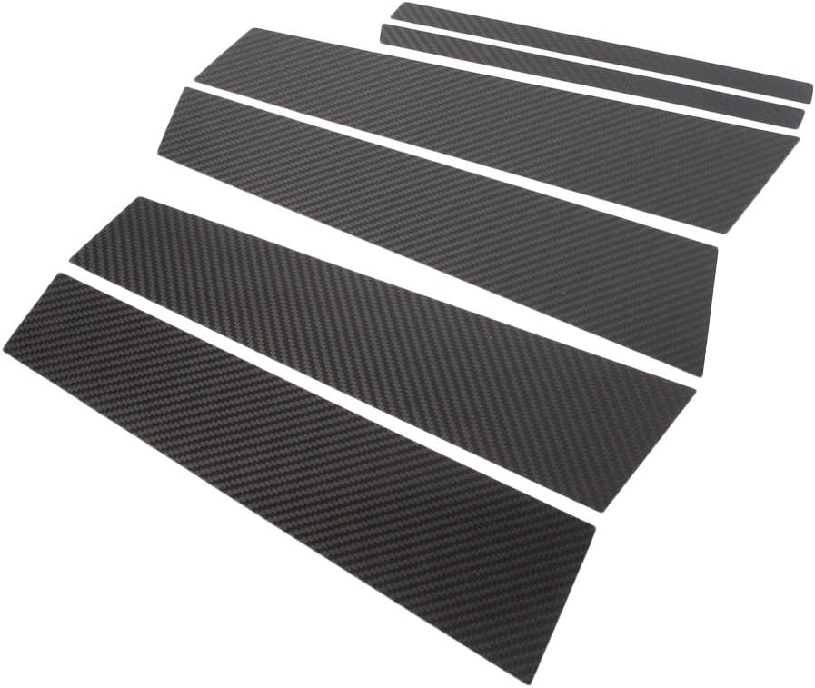 GZYF Carbon Fiber Window B Pillar Post Trim Cover For Benz GLA 2013 2014 2015 2016 2017 2018
