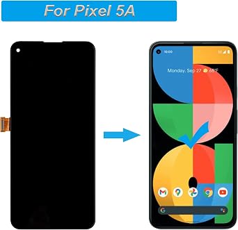 OLED Display Compatible with Google Pixel 5A 5G 6.34 inch LCD Screen Display Digitizer Assembly with Tools