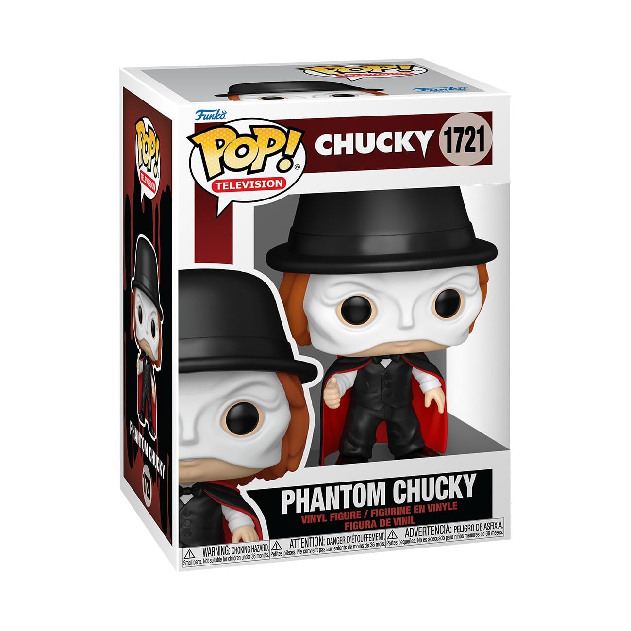 Funko Pop! TV: Chucky - (TV) - Phantom Chucky - Collectable Vinyl Figure - Gift Idea - Official Merchandise - Toys for Kids & Adults - Movies Fans - Model Figure for Collectors and Display
