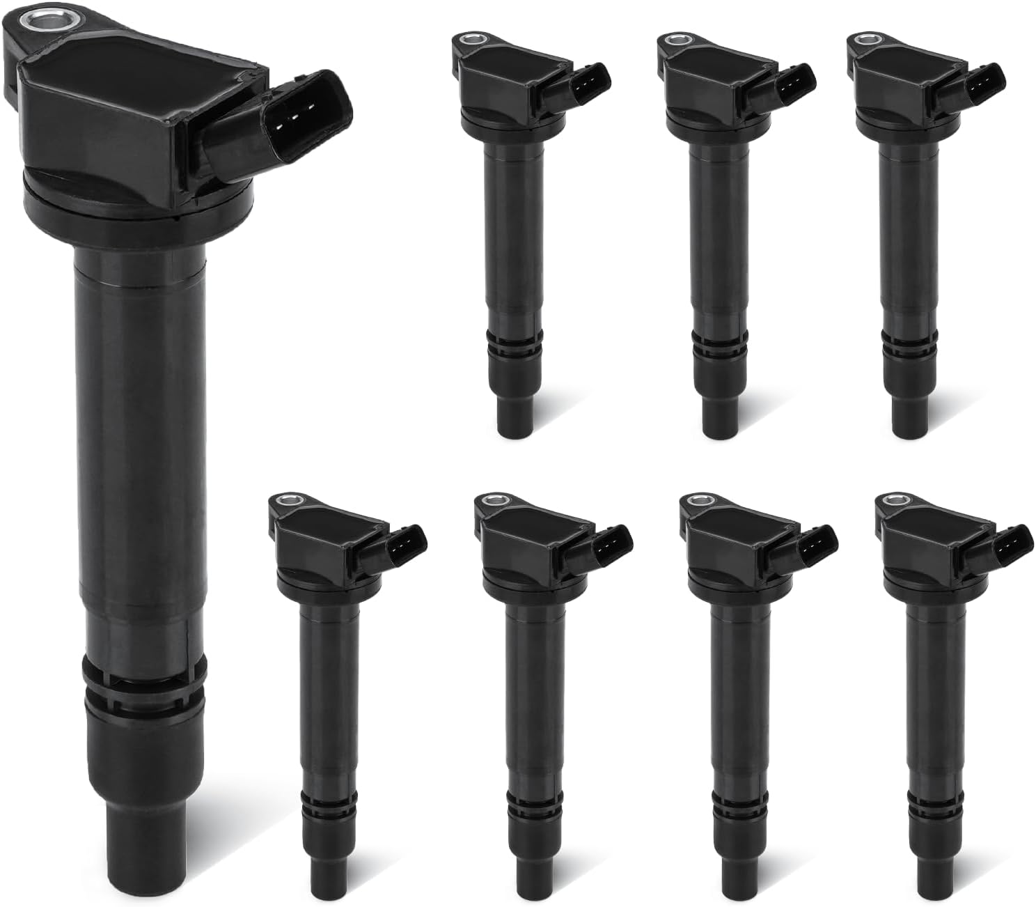 Set of 8 Ignition Coil Pack Compatible with Toyota Avalon Camry Sienna RAV4 Highlander Venza Tundra Sequoia, Lexus ES300h IS250 NX300h GS300 RC300 IS300 GX460 LS460 LS600h Replace UF507 C1596
