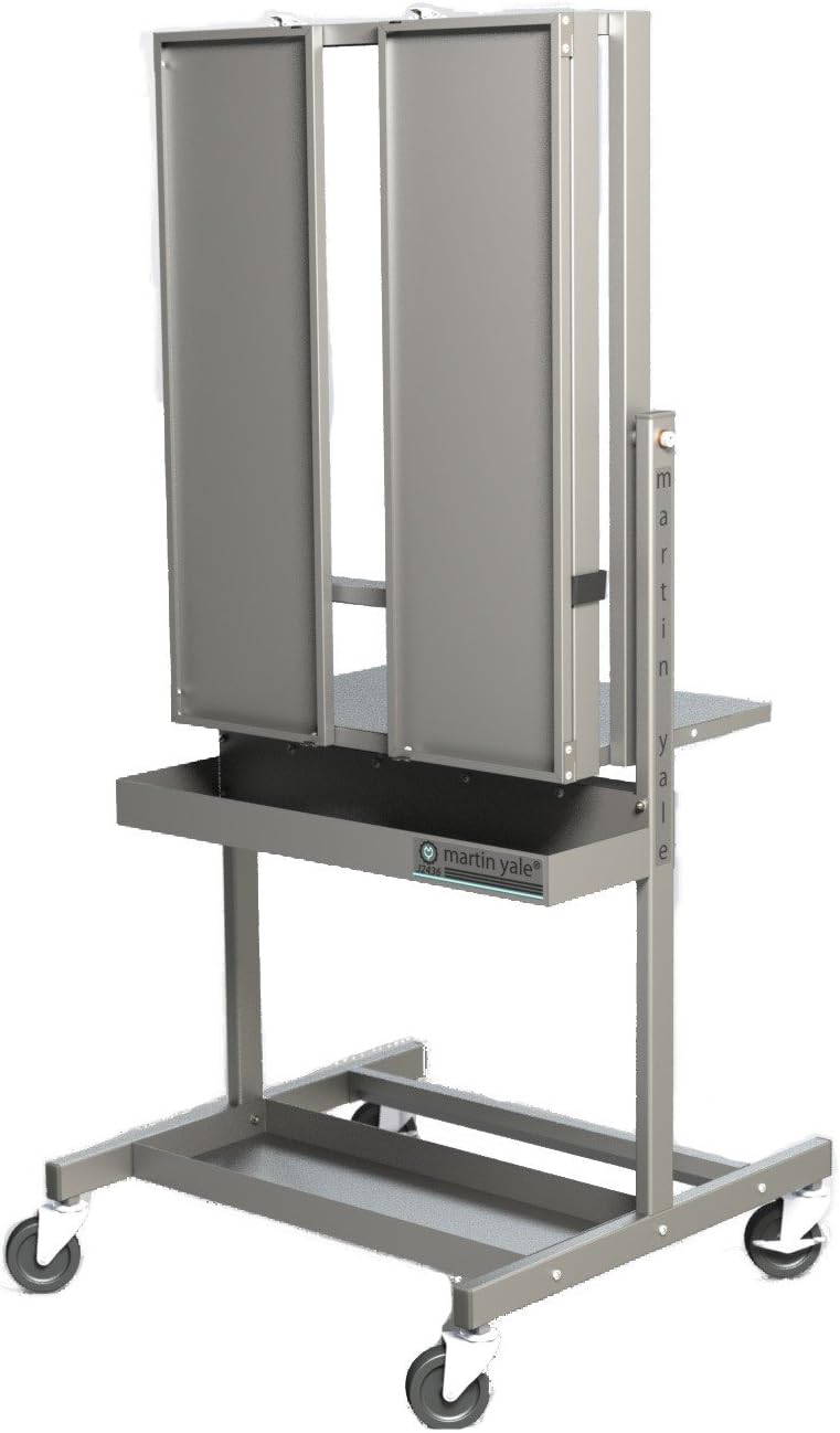 Martin Yale J2436 Titan Professional Padding Press, 15° Tilt Angle, 25 lbs Maximum Drip Tray Load, 25 lbs Maximum Storage Tray Load, 30" Maximum Stack Height