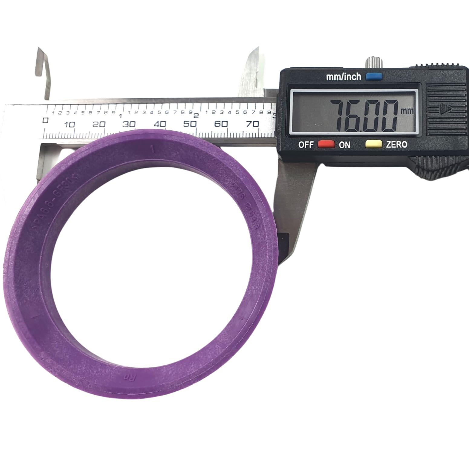 4 anneaux de centrage 76,0-63,3/76 0-63 3, couleur lilas