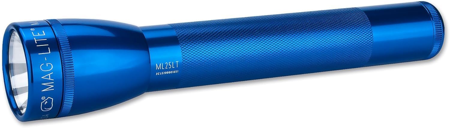 ML25LT LED 3-Cell C Flashlight, Blue