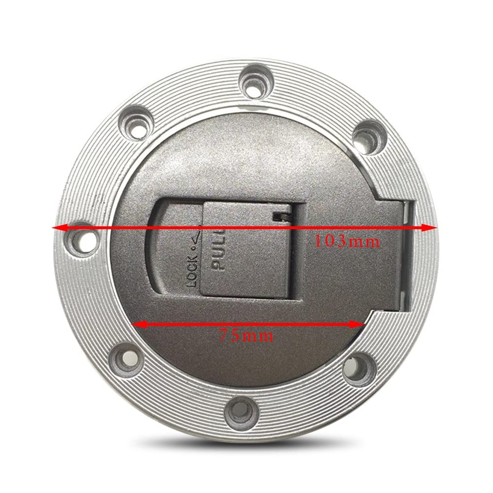 OEM Tankdeckel kompatibel mit Yamaha XJ 900 S Diversion 94-03 Tankverschluss mit Schlüssel
