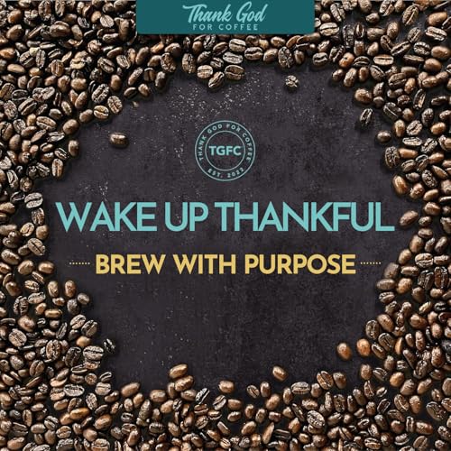 Thank God for Coffee – Café en grano tostado medio, 12 oz miniatura 5