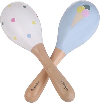 Kindsgut Maracas Hochet En Bois Pour Bebe Jeu D Eveil Et Percussion Motifs Glaces Et Point Amazon Fr Jeux Et Jouets Kindsgut Maracas Hochet En Bois Pour Bebe Jeu D Eveil Et Percussion Motifs Glaces Et Point Amazon Fr Jeux Et Jouets