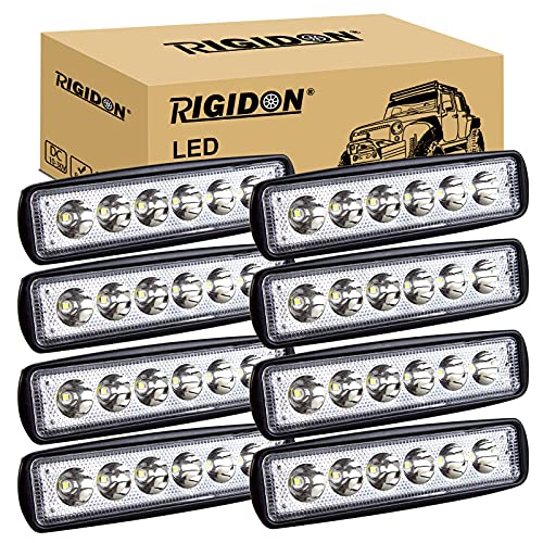 RIGIDON 10 x 18W LED Ɠ/[NCg hLEDƓtȒP p30x^Cv LED ԊOtȒP _Ƌ@B  zCg 6000K-6500K 12V-24VΉ