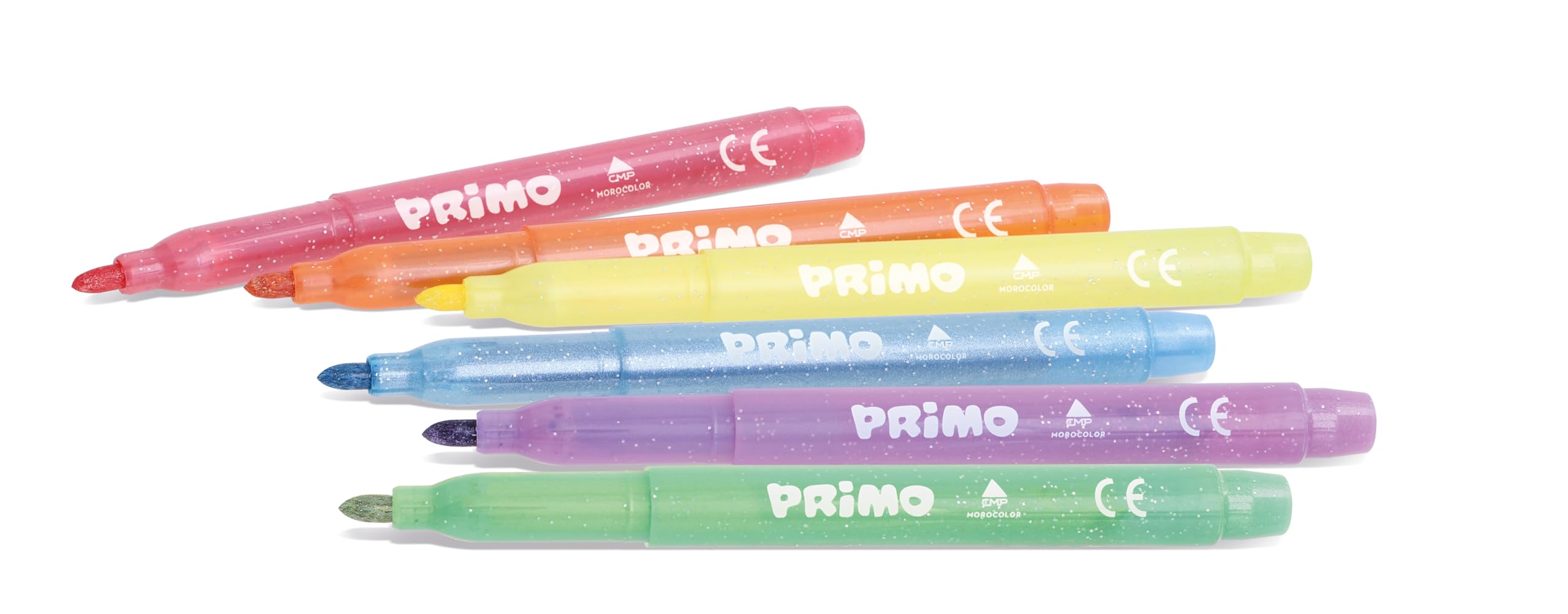 Ohuhu 24 Colori Pennarelli Acrilica Lavabili per Bambini, Punta Tonda Ultra Lavabile per Pietra, Vetro, Legno e Tela, Non Tossici e Adatti alla Pelle - Giochi e Prodotti per l'Età Evolutiva