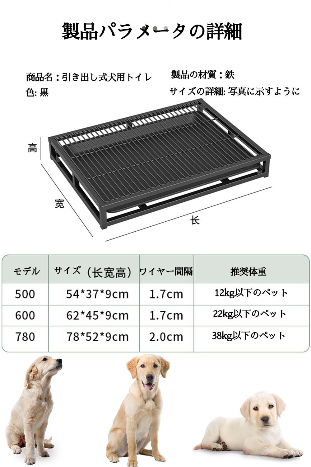 Amazon | ドッグトレー スーパーワイド おしっこ飛散防止 シーツ破れ