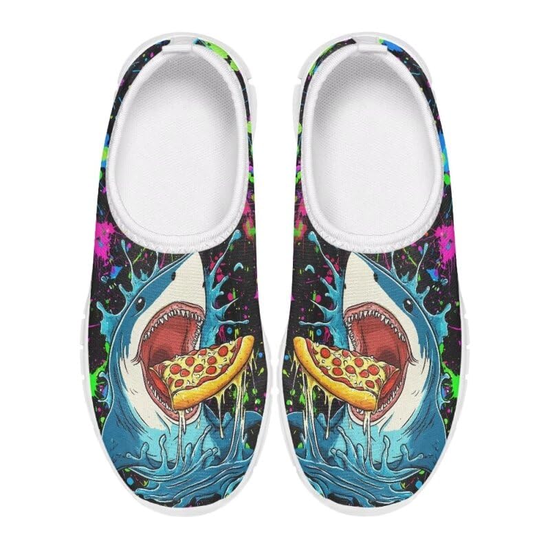 Boys Cool Slip-On Flat Lightweight Shoes Walking Casual Comfortable Travel Outdoor School Shoes Big Kids US Size 11-152